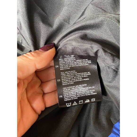 Noize BNWT Mens blue "Ryker" Techno Bonded rain jacket sz Xlarge NEW bomber - Picture 8 of 9